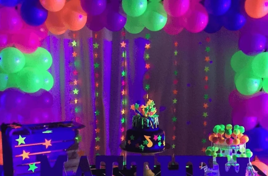 Latest Articles 20 glow in the dark birthday party