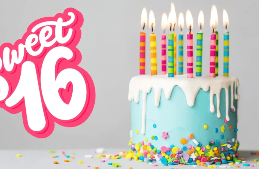 16th birthday cake ideas sweet sixteen