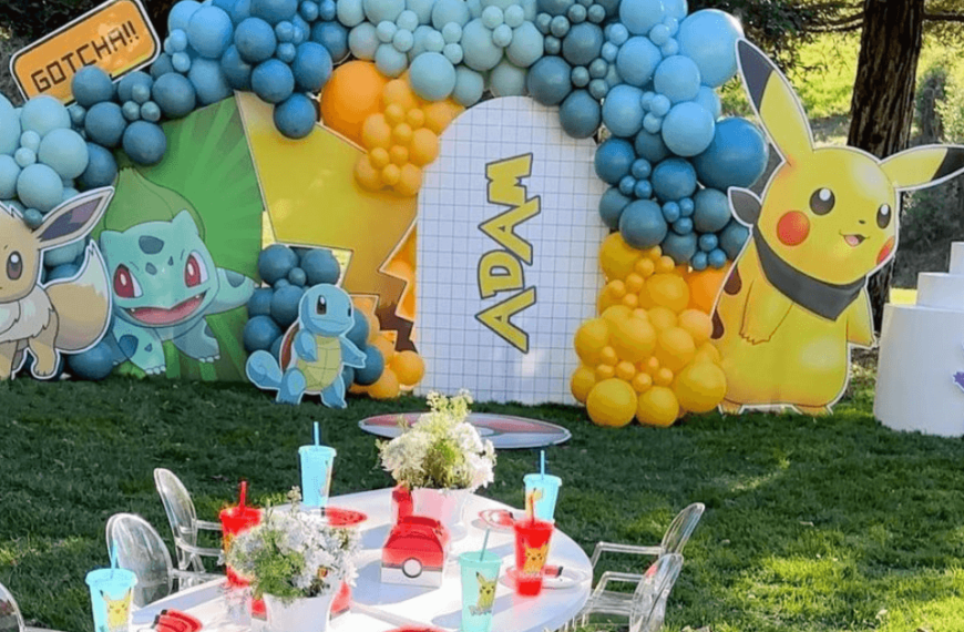 pokemon birthday party ideas