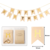 Kraft Paper Decor for Birthday measures