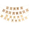 Happy Birthday Banner - Kraft Paper Decor for Birthday
