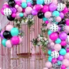 multicolor birthday balloon decor garland arch kit