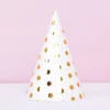 20 Pcs Conical Cap Birthday Hat Child Party Hats for Kids New Year Headwear Paper Prop 4