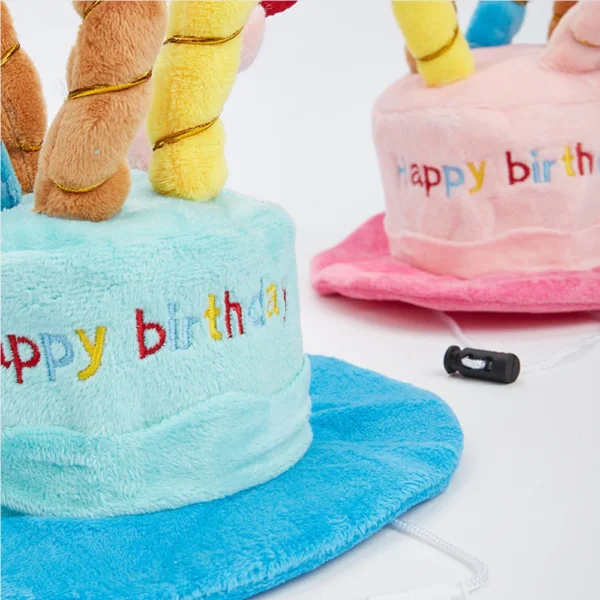 Cute dog birthday hat toy dog birthday gift 5