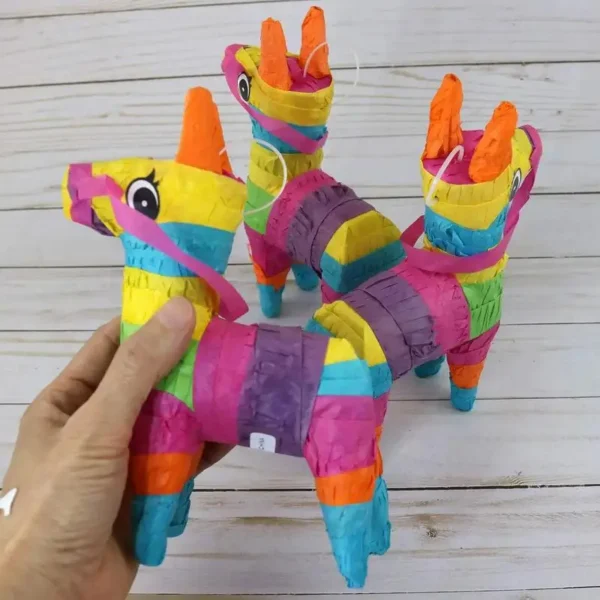 Pinata Party Mexican Donkey PinatasCinco DeMayo Fiesta Birthday Small Rainbow Unicorns Stuffers Decorations Supplies For Kids 1