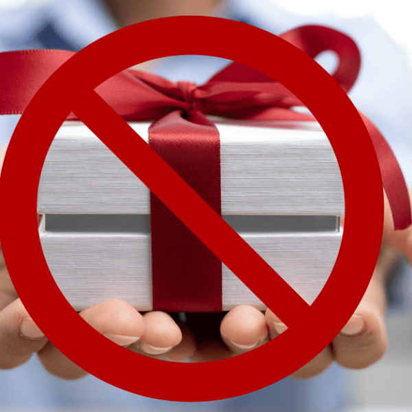 No Gift Birthday Party