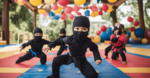 Ninja Warrior Birthday Party