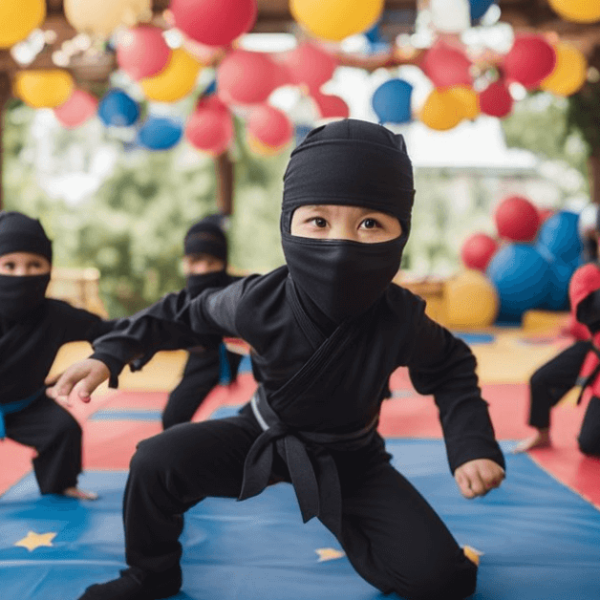 Ninja Warrior Birthday Party