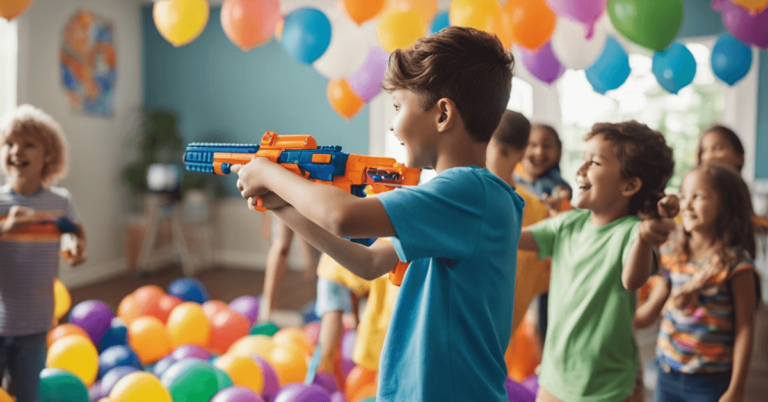 nerf gun birthday party