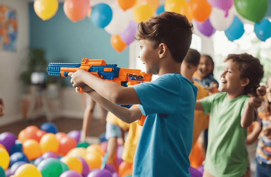 nerf gun birthday party