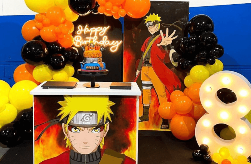 Naruto birthday party