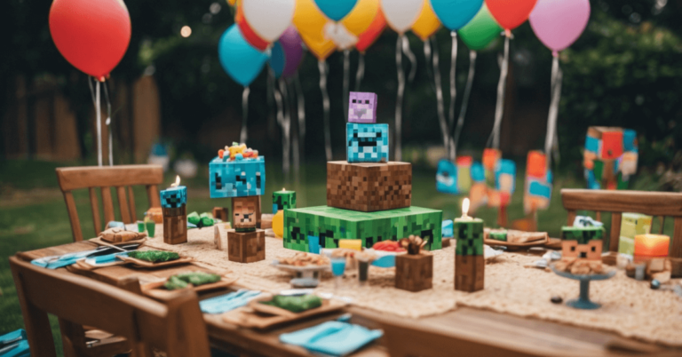 Minecraft Birthday Party Ideas