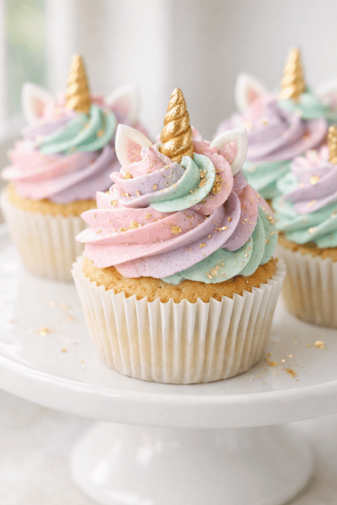 Unicorn cupcakes