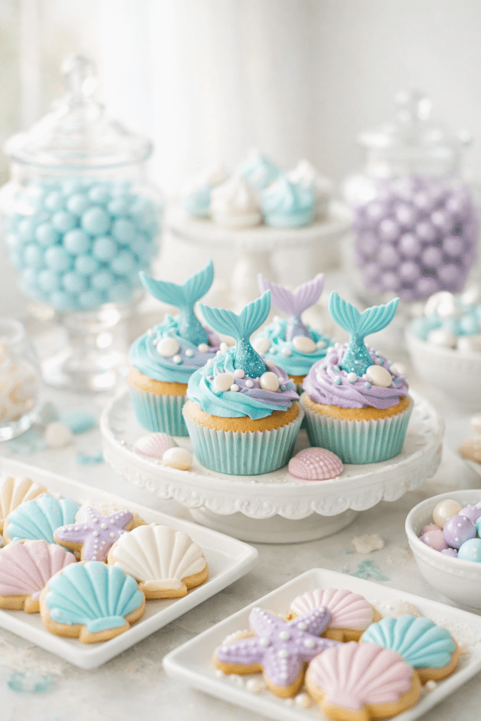 mermaid sweets and treats