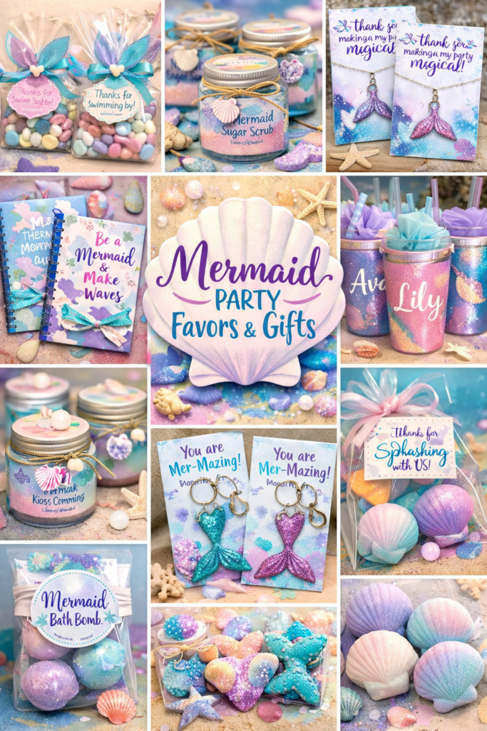 Mermaid Party Favors and Gifts