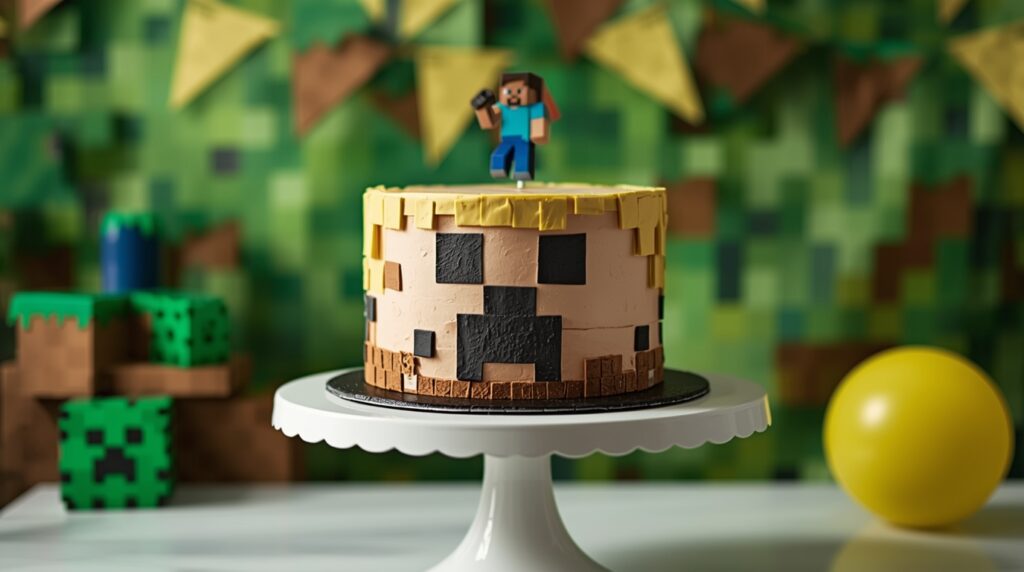 minecraft birthday cake ideas