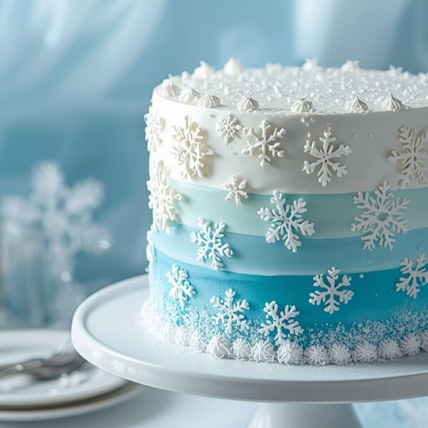 frozen birthday cake
