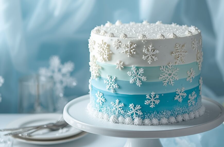 frozen birthday cake