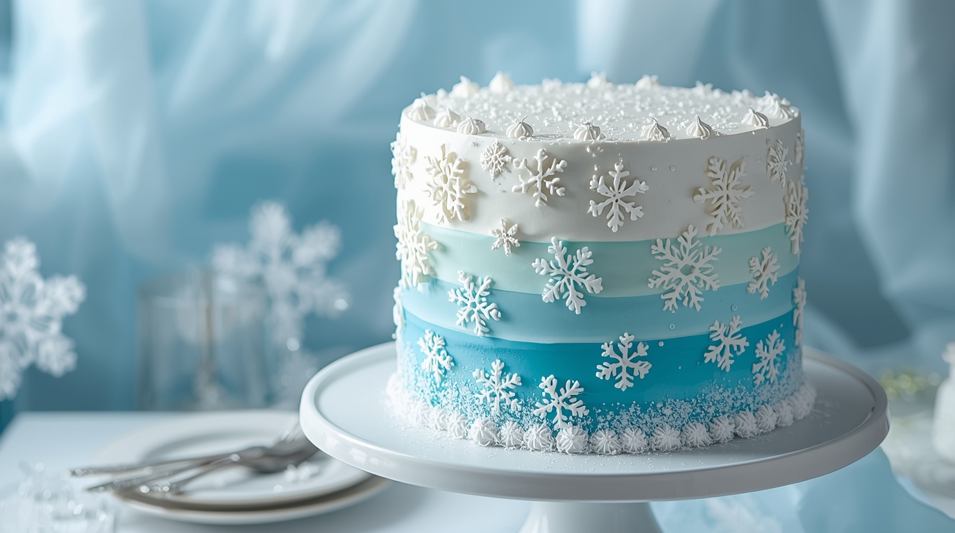 frozen birthday cake