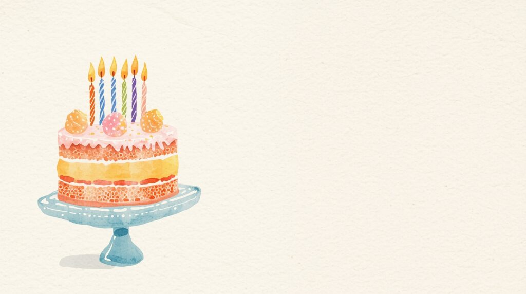 Watercolor birthday card ideas
