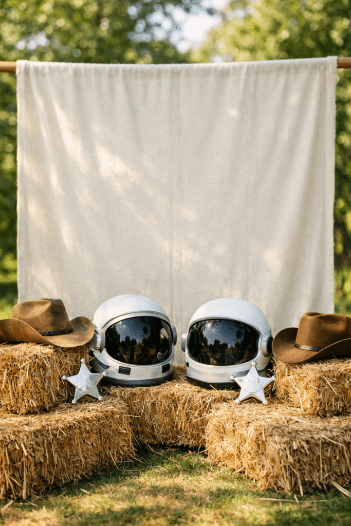 toy story inspired photo booth