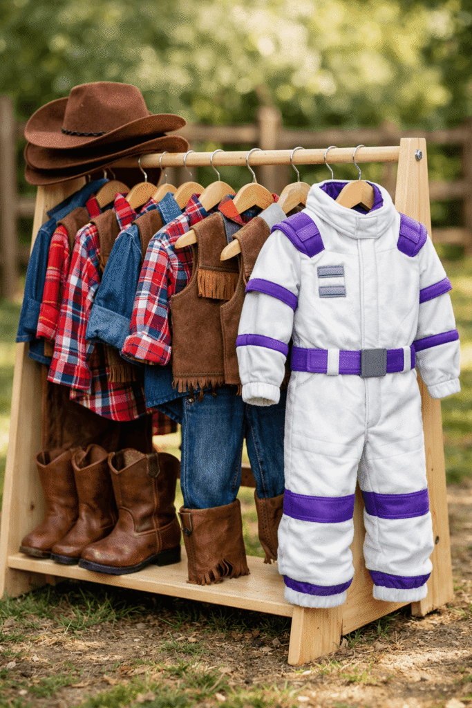Toy story inspired dressing up