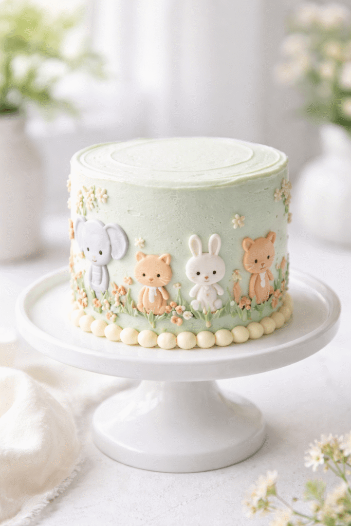 10 Creative Smash Cake Ideas for 1st Birthday Celebration 12 simple pastel smash cake for first birthday with soft buttercream