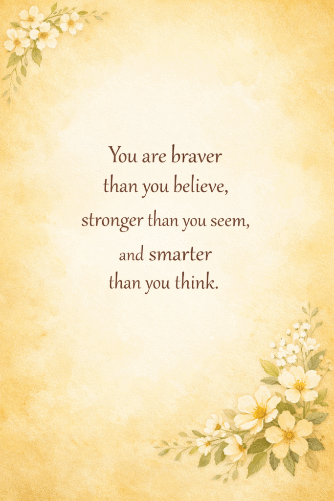 Winnie the pooh birthday quote