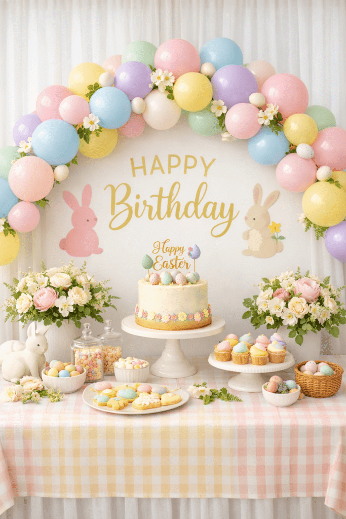 Easter Birthday Party Decorations