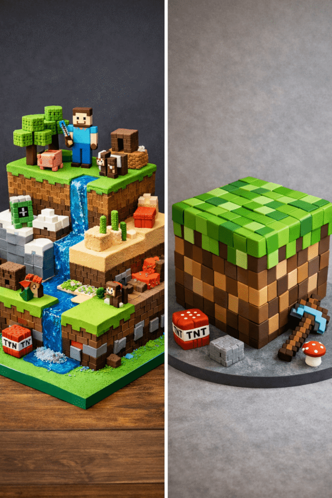 Minecraft Cake
