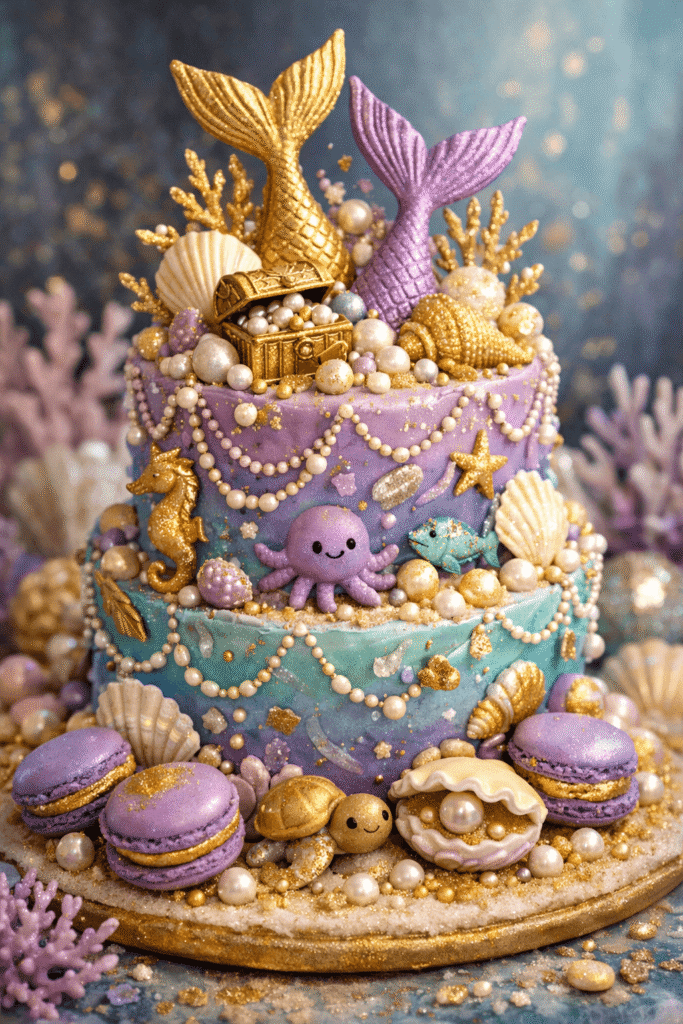 25 Best Mermaid Birthday Cake Ideas: Make a Splash at Your Next Party! 4 Under the Sea Fantasy Feast