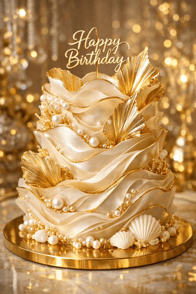 25 Best Mermaid Birthday Cake Ideas: Make a Splash at Your Next Party! 5 Golden Tides of Celebration