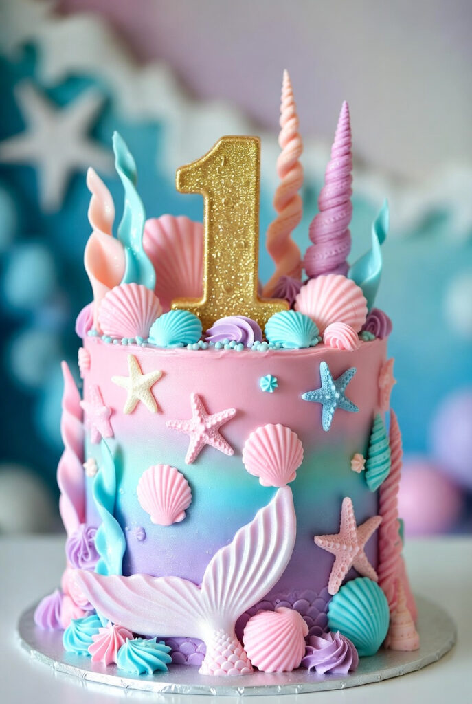 25 Best Mermaid Birthday Cake Ideas: Make a Splash at Your Next Party! 22 Mermaid Magic on the Milestone