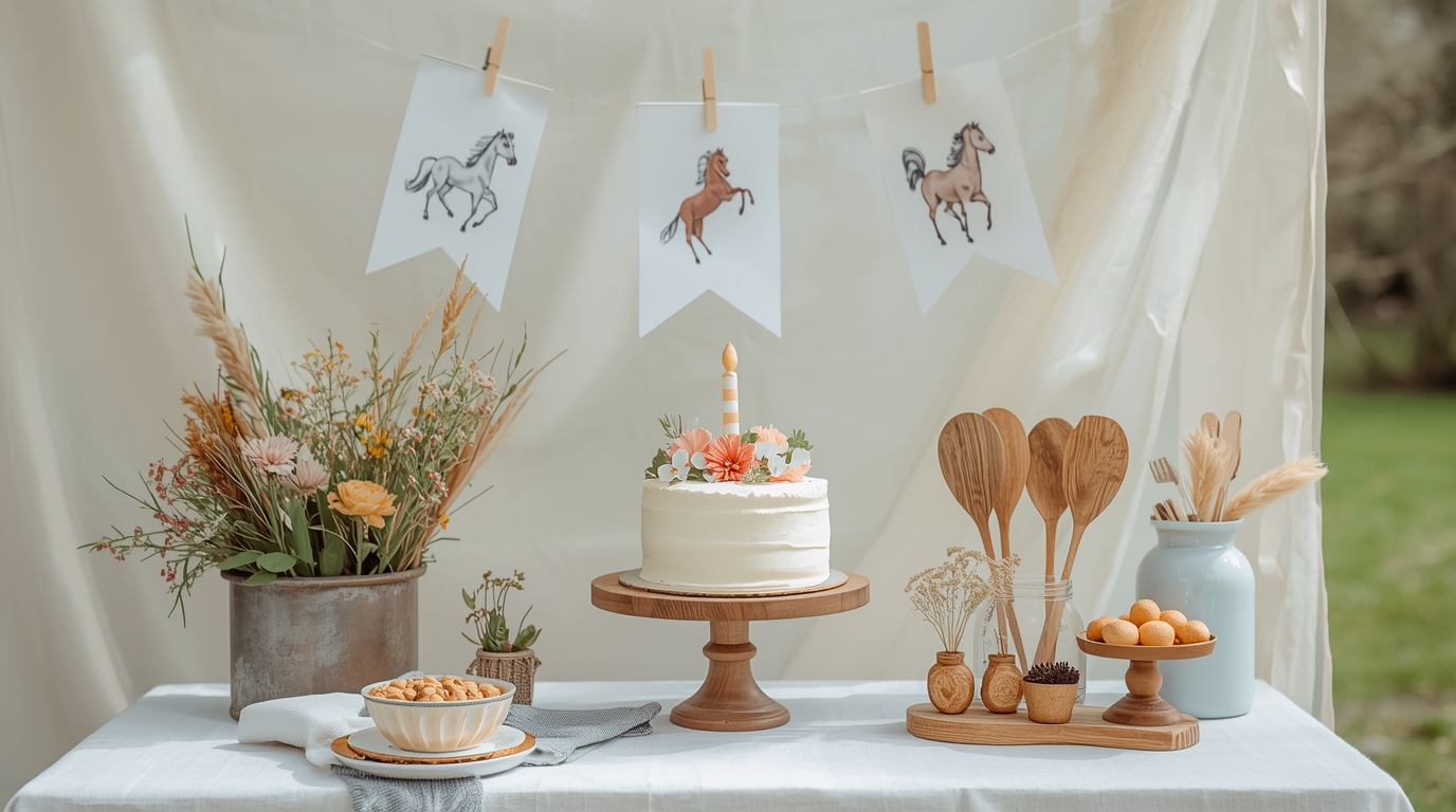 horse theme birthday party