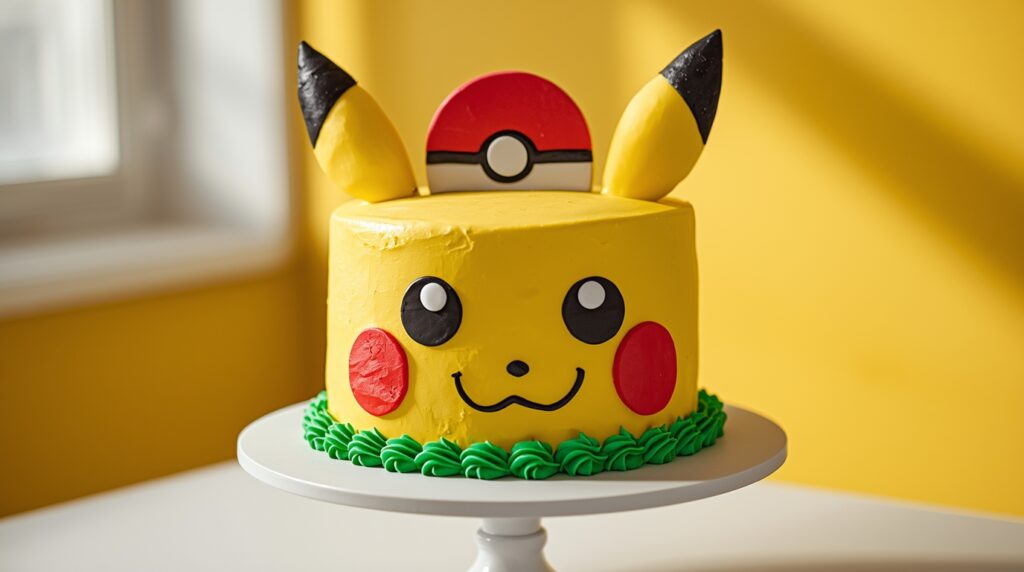 Pikachu cake