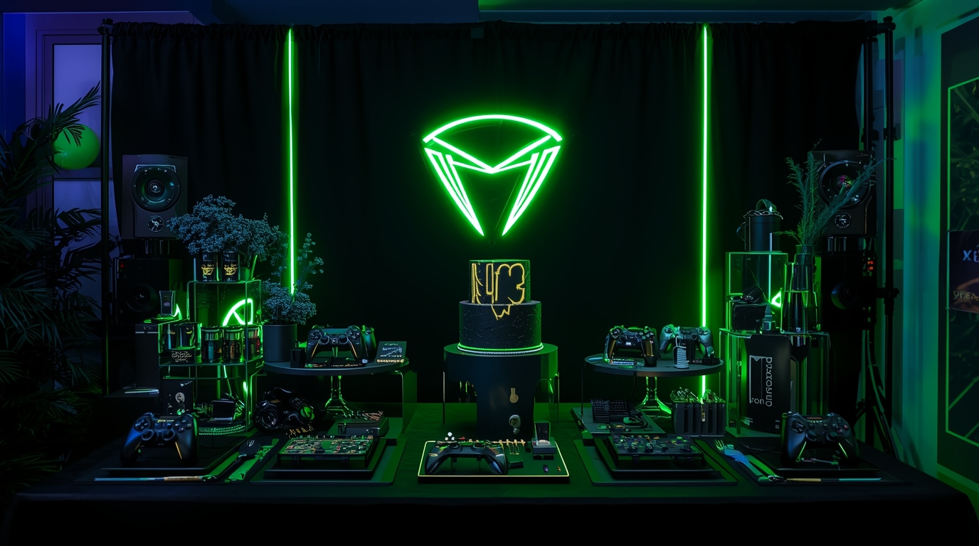gamer birthday party ideas