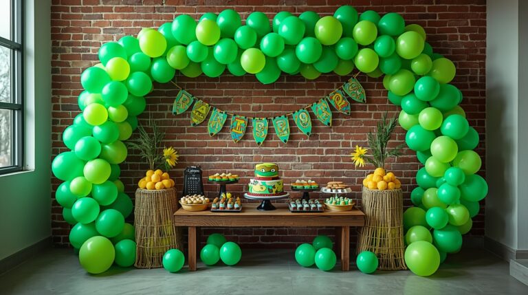 ninja turtles birthday party ideas
