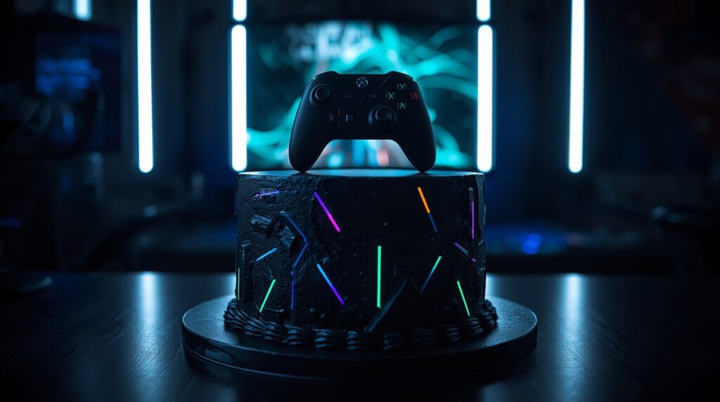 gamer birthday cake