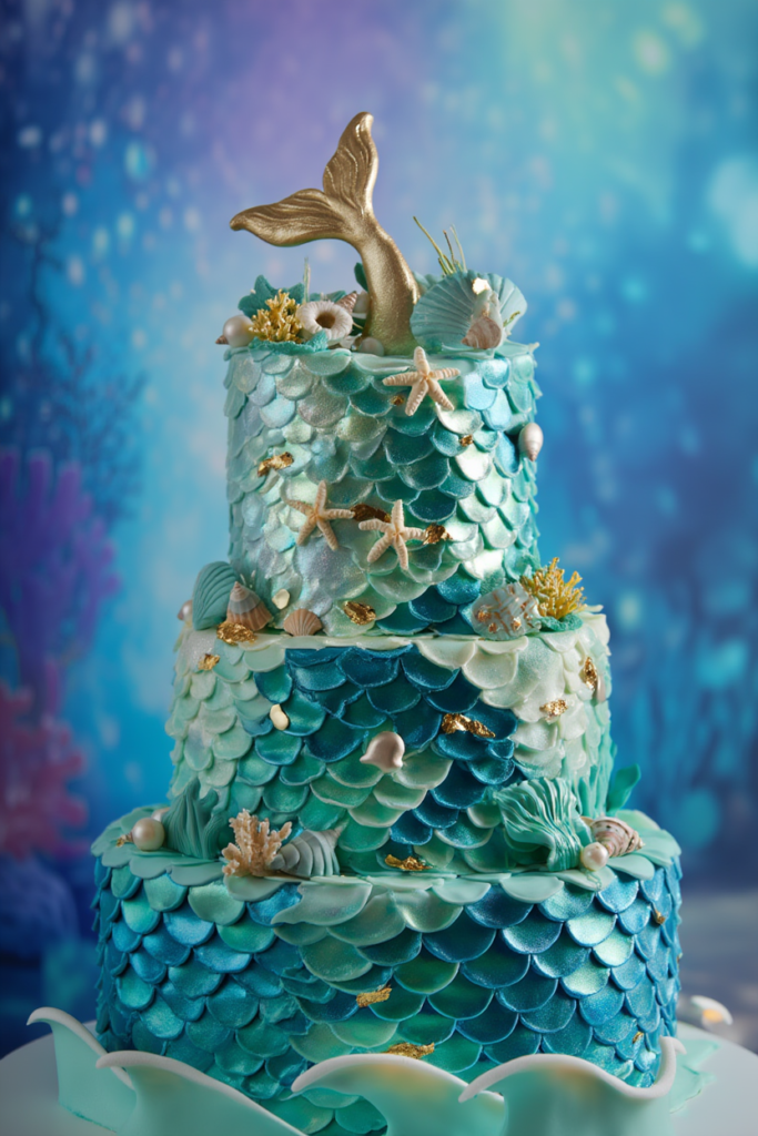 25 Best Mermaid Birthday Cake Ideas: Make a Splash at Your Next Party! 14 Under-the-Sea Celebration Cake