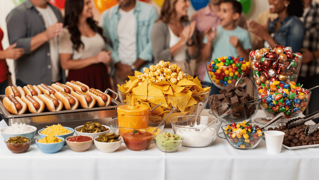 savory snacks and treats